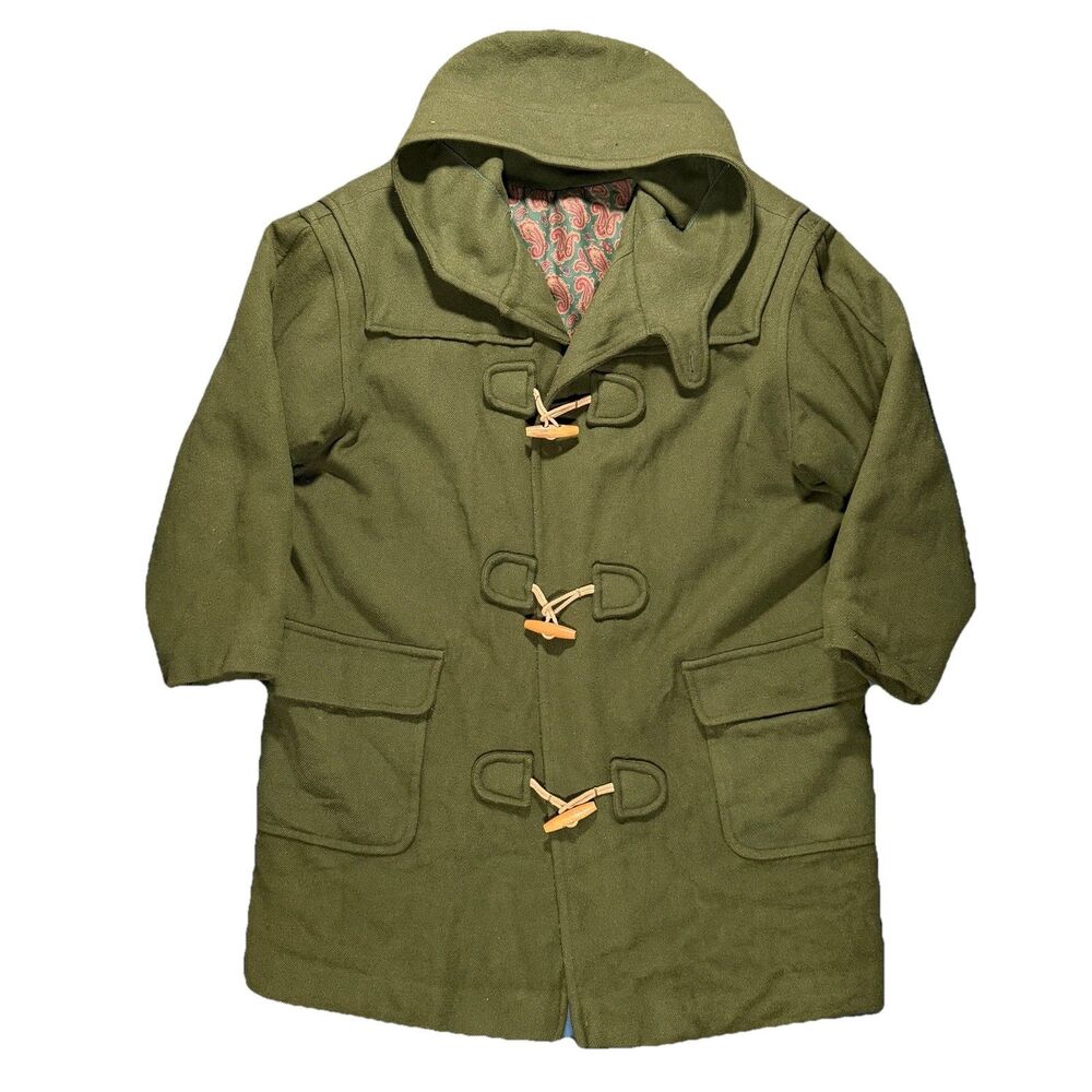 Vintage American Male Chief Apparel Chore Field Coat Green Mens Medium